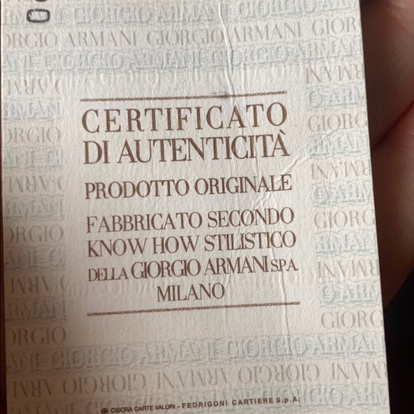 Giorgio Armani messenger bag new other tags - Picture 5 of 11